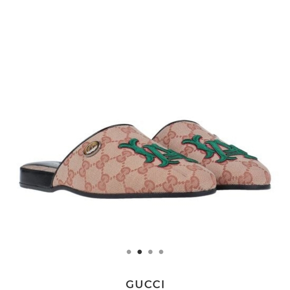 Gucci Princetown Mules -Limited Edition LA Dodgers - Picture 3 of 13